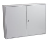 Phoenix Commercial Key Cabinet 400 Hook Key Lock Light Grey KC0606K DD